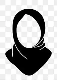 Woman wearing Ihram during pilgrimage